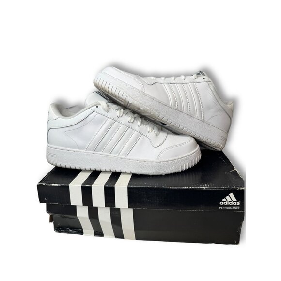 Adidas Mens Super Cup Low Basketball Shoes White Size 9 Pre owned Original Box - Picture 2 of 16
